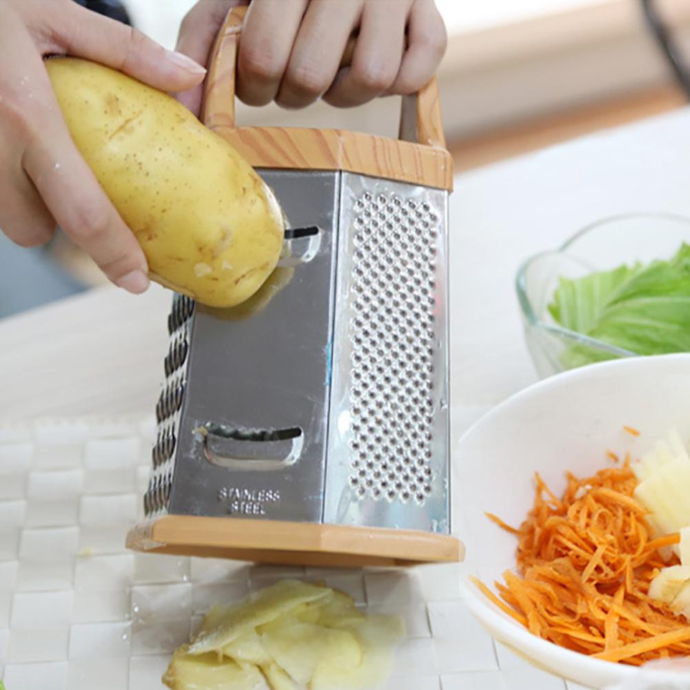 多機能野菜ボックスおろし金ステンレス鋼 6 サイドスライサー - Cheese Grater Box のレビューと価格