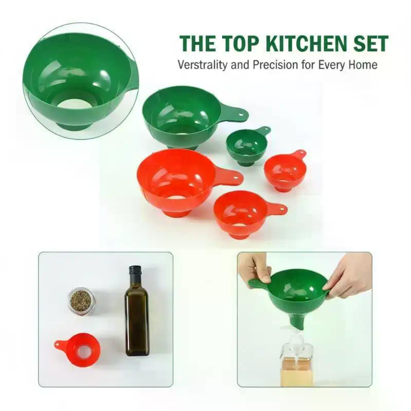 2個セット 広口漏斗 プラスチック製 人気 サラダドレッシン - Kitchen Gadgets Popular のレビューと価格