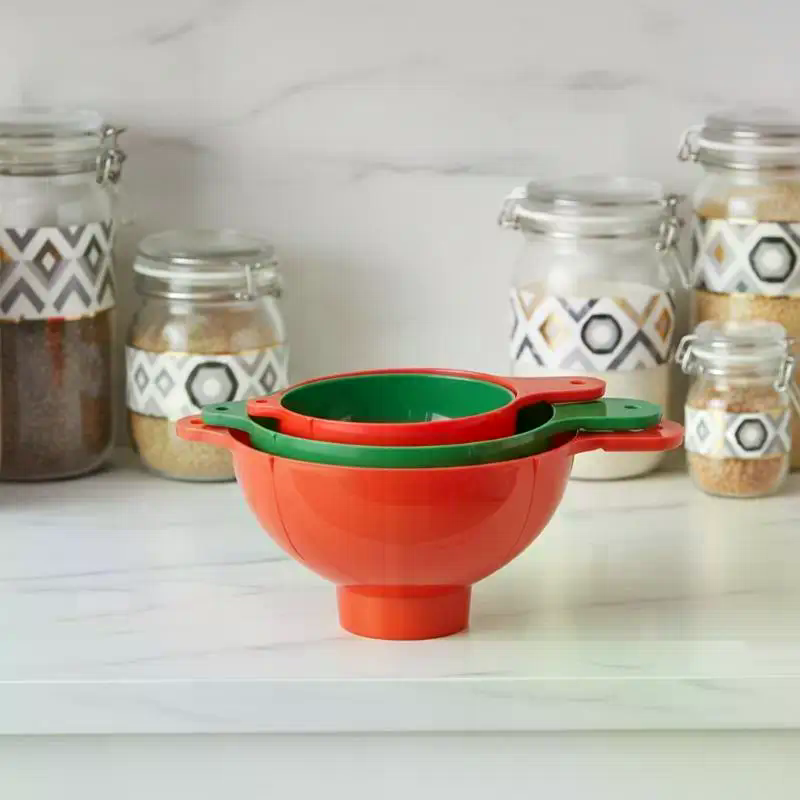 2個セット 広口漏斗 プラスチック製 人気 サラダドレッシン - Kitchen Gadgets Popular のレビューと価格