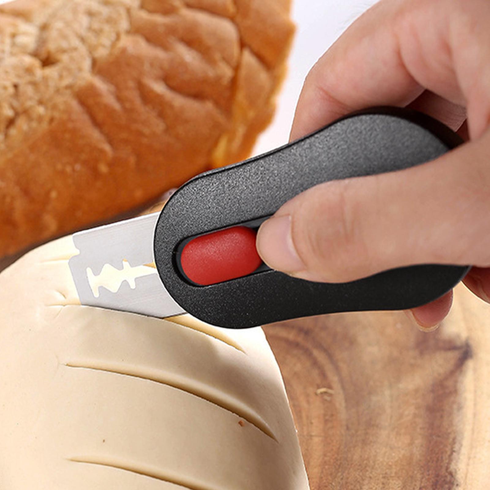 パン用スコアリングツール、サワードウ生地カッター、5枚刃付き - Kitchen Gadgets For Women のレビューと価格