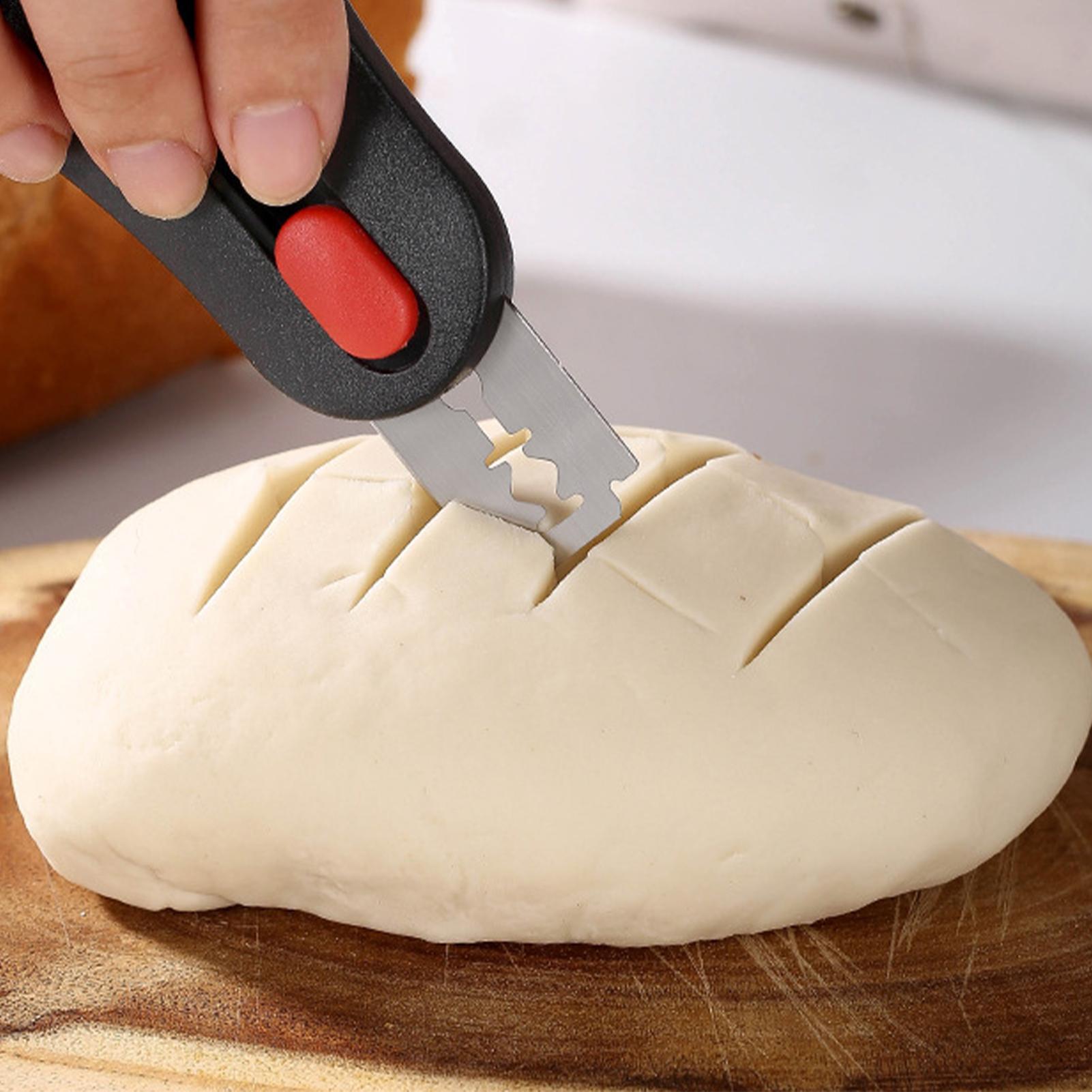 パン用スコアリングツール、サワードウ生地カッター、5枚刃付き - Kitchen Gadgets For Women のレビューと価格