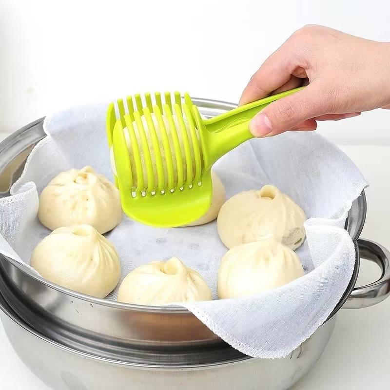 滑り止めトマトスライサーガイド、フルーツスライスホルダー、ハ - Kitchen Gadgets Guide のレビューと価格
