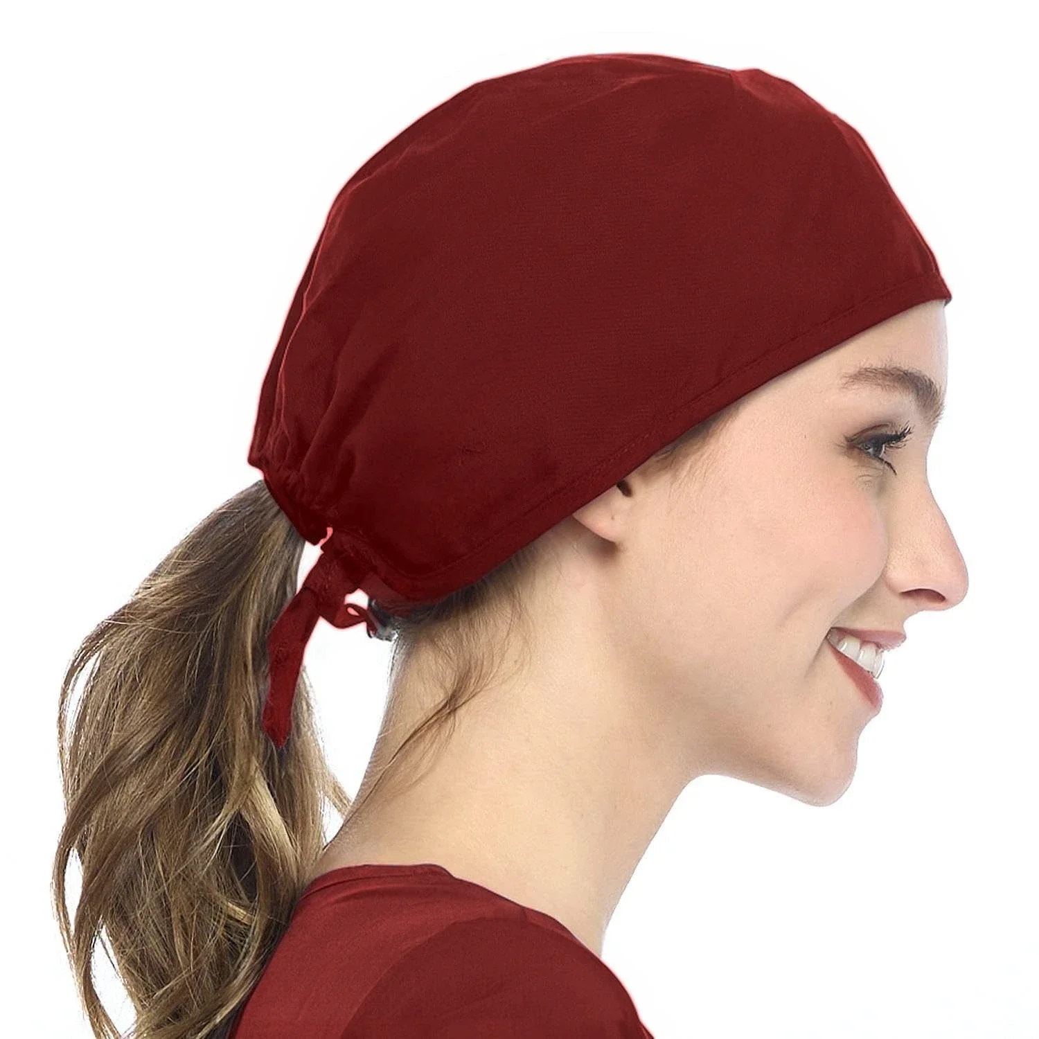 ユニセックス看護スクラブキャップ綿 100% ソフトネイビー - Kitchen Gadgets For Women のレビューと価格